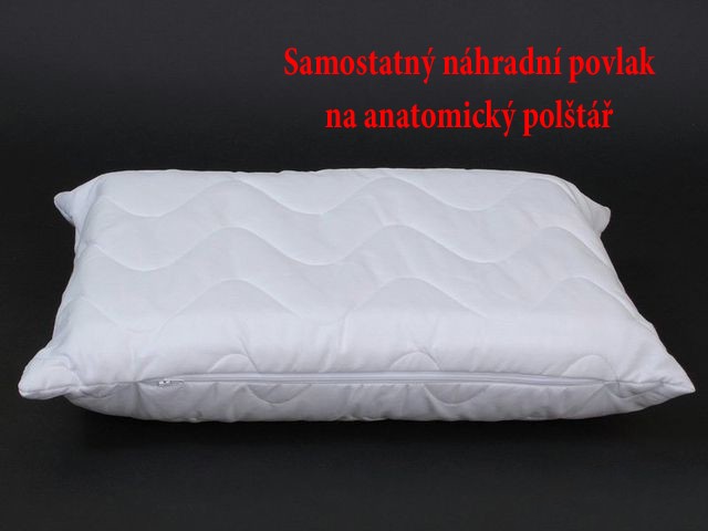 Prošívaný povlak 24x42 cm na cestovní polštář