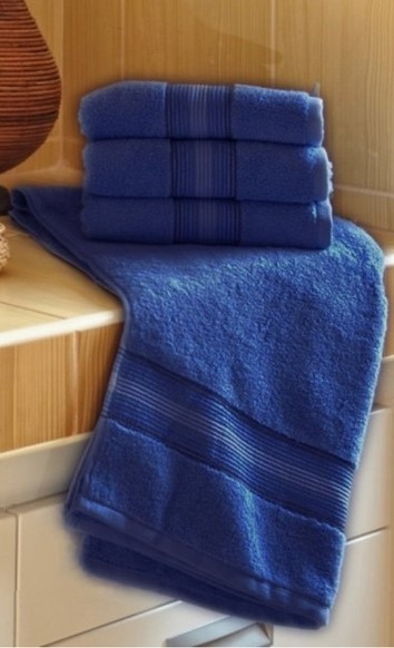 Sada ručník a osuška DITA tmavě modrá (500mg/m2)