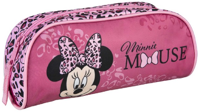 Školní penál 22x9 pouzdro na zip Minnie