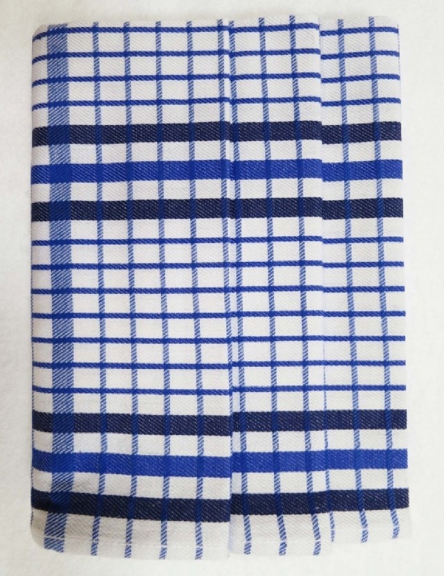 Utěrky z egyptské bavlny 3ks č.15 - modrá