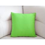 Bavlněný povlak na polštář - neonově zelená