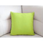 Bavlněný povlak na polštář - neonově žlutozelená