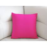 Bavlněný povlak na polštář - sytě růžová