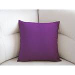 Bavlněný povlak na polštář - tmavě fialová