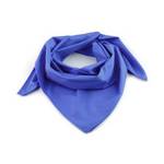 Bavlněný šátek - barva azurově modrá