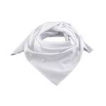 Bavlněný šátek - barva bílá