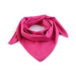 Bavlněný šátek - barva sytě růžov