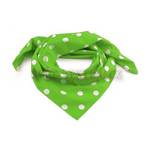 Bavlněný šátek neonově zelený - b�
