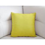 Froté povlak na polštář - kanárkově žlutá