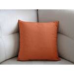 Froté povlak na polštář - světle hnědá/skořicová