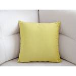 Froté povlak na polštář - světle žlutá