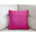 Froté povlak na polštář - sytě růžová