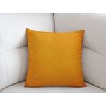 Froté povlak na polštář - žlutooranžová
