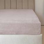 Matrace 30-35cm Mikroflanelové prostěradlo 220x240cm 260g/m2 - bílá káva