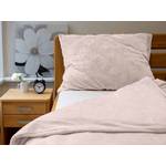 Mikroflanelové povlečení - bílá káva