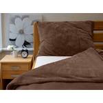 Mikroflanelové povlečení - čokoládová