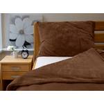 Mikroflanelové povlečení - hnědá