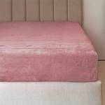 Mikroflanelové prostěradlo 120x200cm 260g/m2 - starorůžová