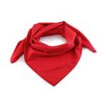 Motorkářský bavlněný šátek červený