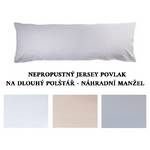 Nepropustný jersey povlak na dlouhý polštář