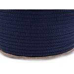 Oděvní šňůra PES O4 mm - švestkově modrá