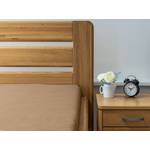 Plátěné prostěradlo s gumou LUX - béžové