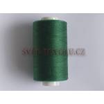 Polyesterová šicí nit - lahvově zelená 5741