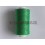 Polyesterová šicí nit - zelená listo
