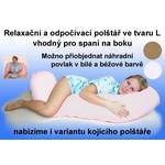 Povlak na relaxační a odpočívací polštář -