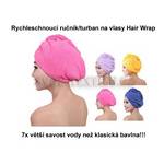 Rychleschnoucí ručník/turban na vlasy